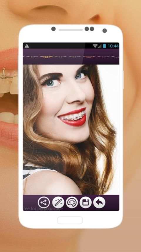 Braces Teeth Photo Editor скриншот 4