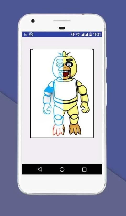 drawing step by step to Draw FnaF screenshot 1