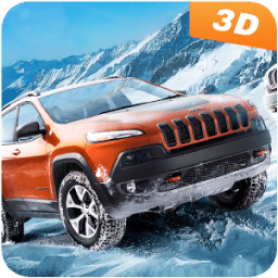 Snow Track: Offroad SUV Prado Driving Simulator 3D icon