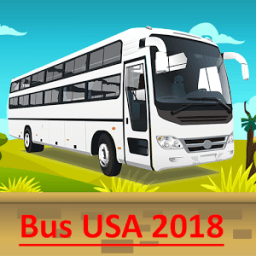 Bus USA 2018 иконка