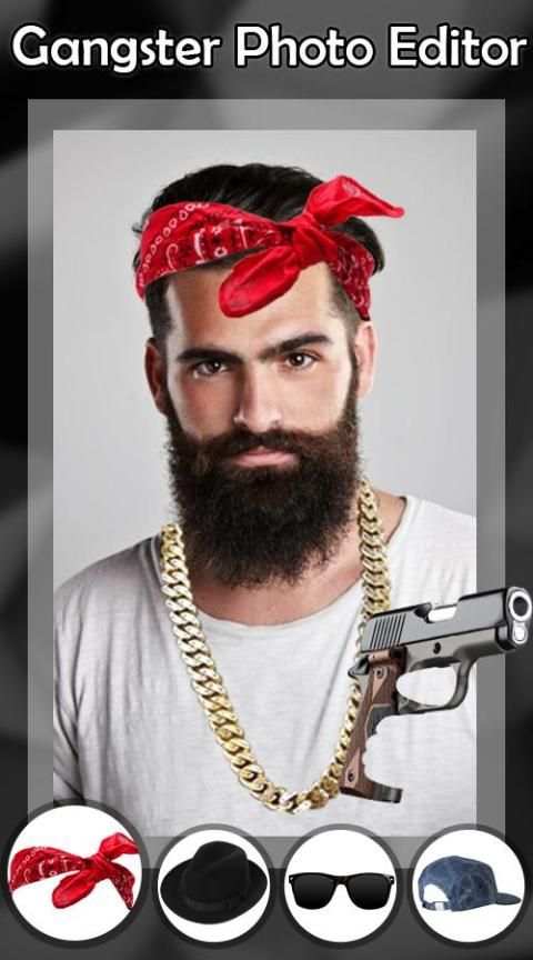 Gangsta Photo Editor - Gangster Photo Editor скриншот 1