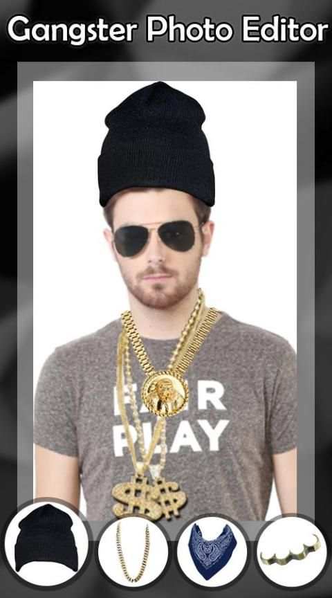 Gangsta Photo Editor - Gangster Photo Editor скриншот 2