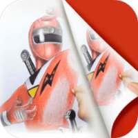 How To Draw Power Rangers on 9Apps
