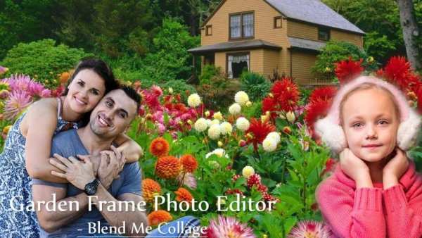 Garden Frame Photo Editor - Blend Me Collage скриншот 3