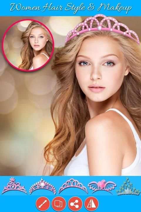 Woman Makeup & Hair Style screenshot 1