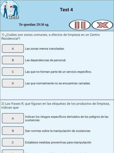 TestOpos Limpieza screenshot 2