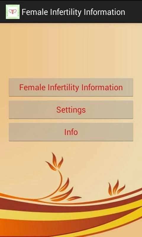 Female Infertility Information 2 تصوير الشاشة