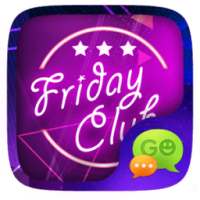 GO SMS FRIDAY CLUB THEME