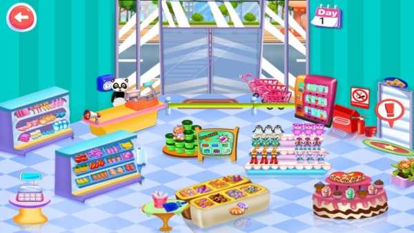 Toko Panda Permainan screenshot 1