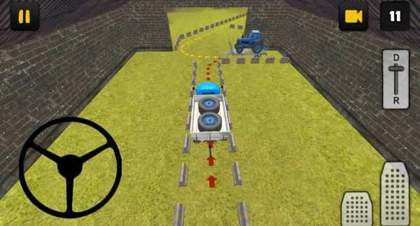 Classic Truck 3D: Tractor Transport скриншот 3