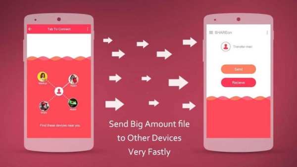 SHAREon: File Transfer Sharing 5 تصوير الشاشة