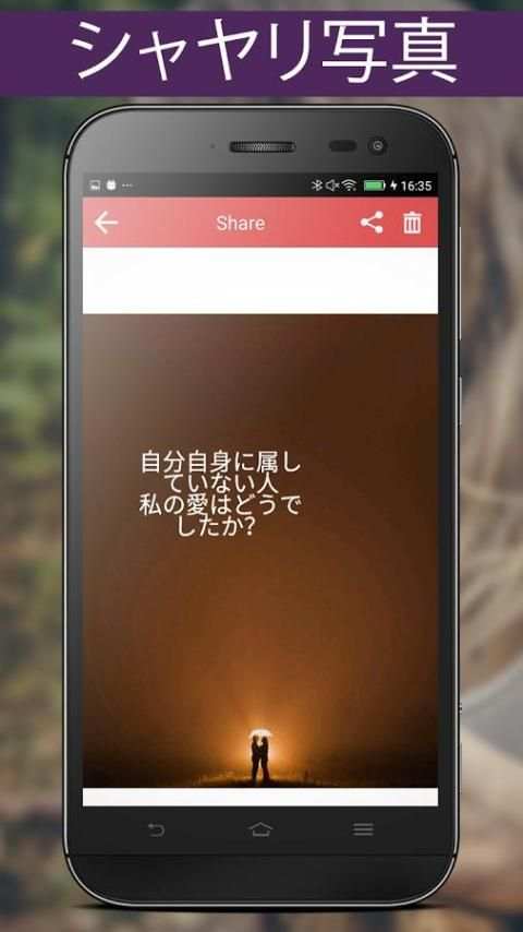 Write Japanese Poetry on Photo скриншот 2