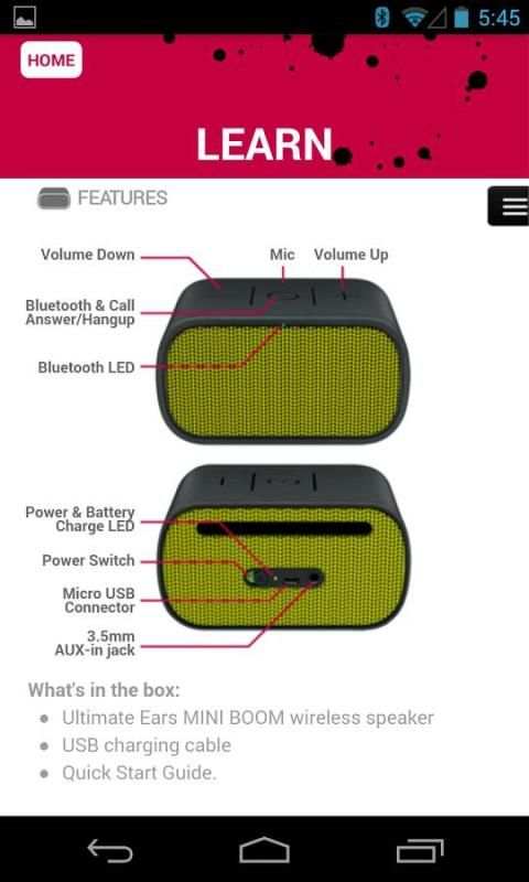 UE MINI BOOM स्क्रीनशॉट 4