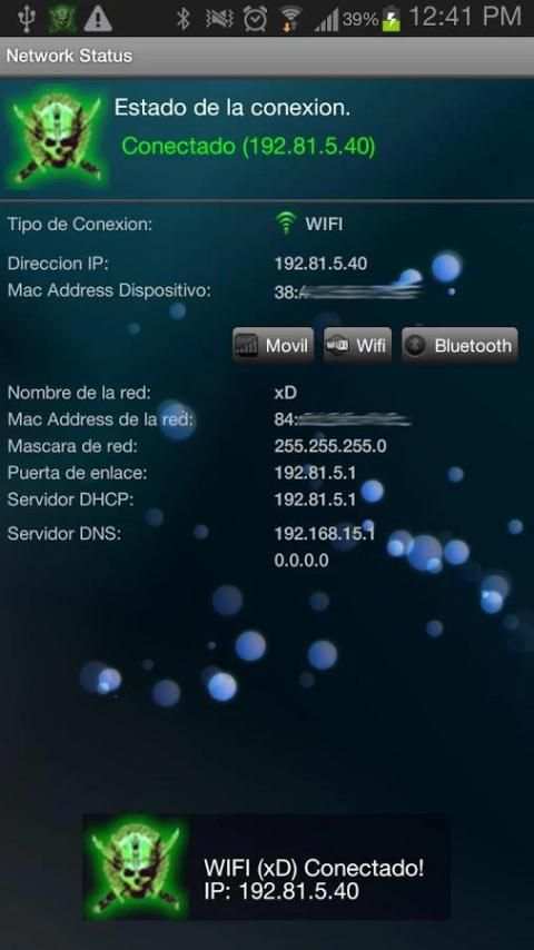 Network Status screenshot 6