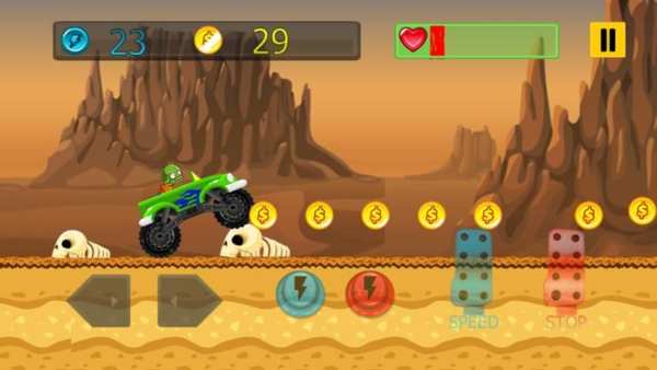 Zombie Racing Climb road hill screenshot 3