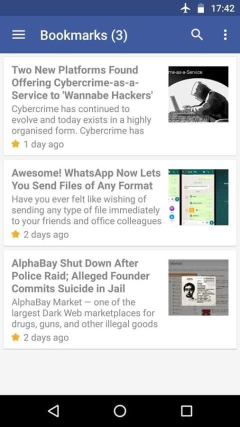 Hacker News App screenshot 1