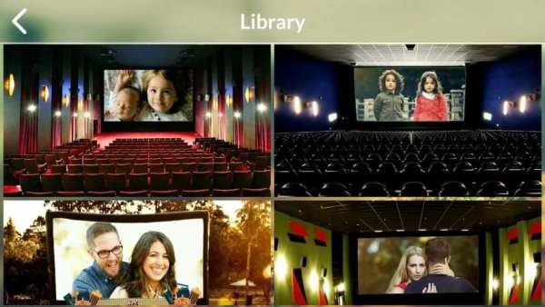 Movie Theater Photo Frame screenshot 1