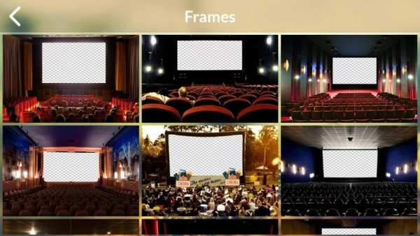 Movie Theater Photo Frame скриншот 2