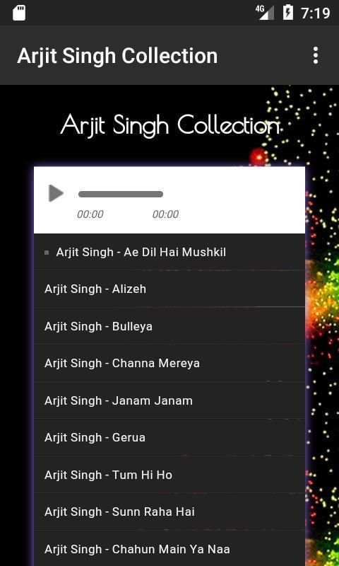 Arijit Singh Collection скриншот 3