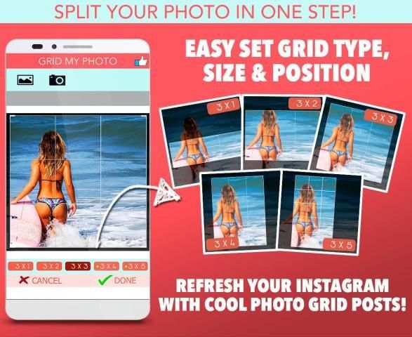 Grid Photos - Easy Split your Photos (2017) скриншот 5