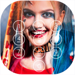 ikon Harley Quinn Lock Screen 2017