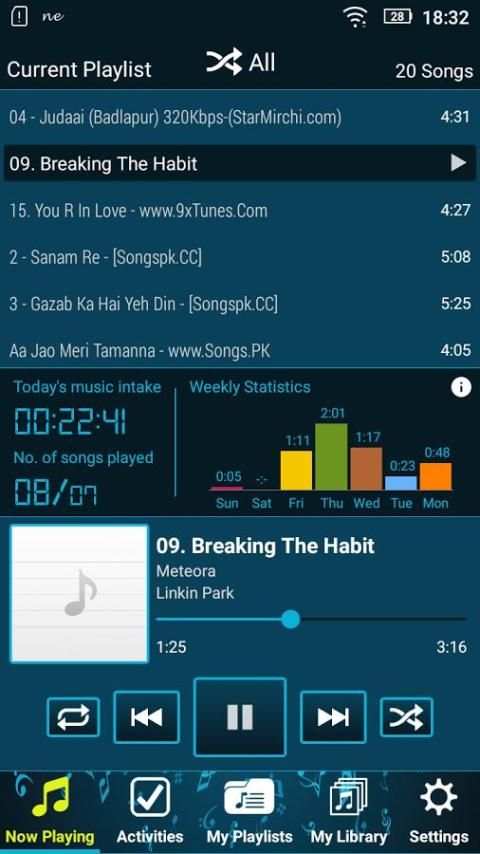 Neon Player - MP3 Music Player screenshot 7