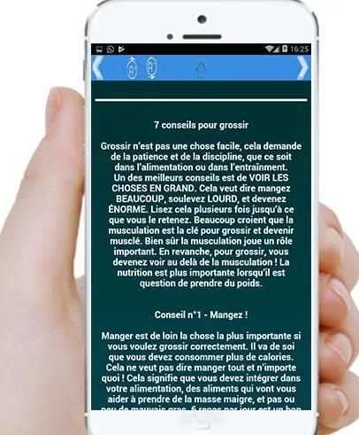 Grossir vite et Prendre du poids screenshot 1