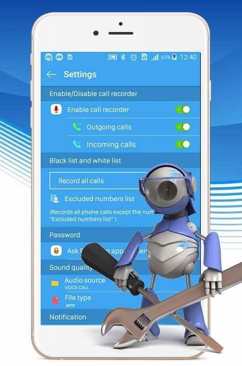 Call Recorder Automatic 2018 screenshot 2