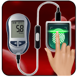 BP and Sugar Check Through Finger Prank आइकन