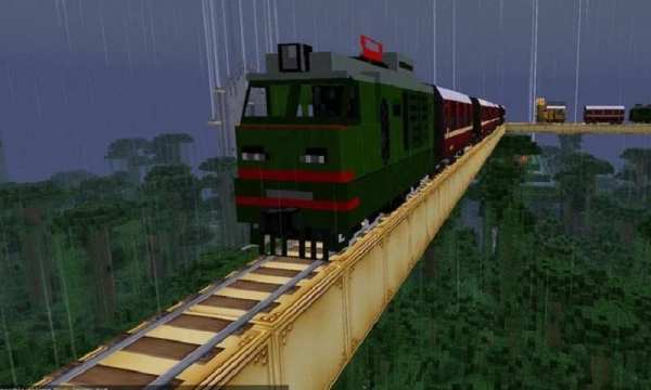 Mod Train for MCPE скриншот 1