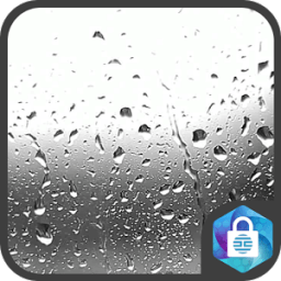 Raindrops Live Wallpaper Lock Screen иконка