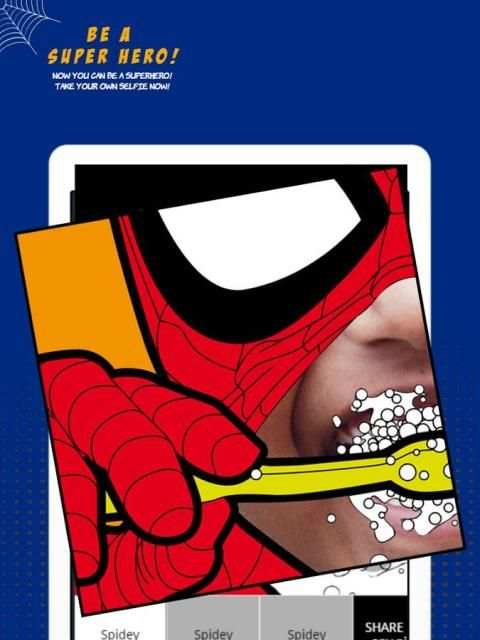 Spider Homecoming Photoframe : Potoya скриншот 3