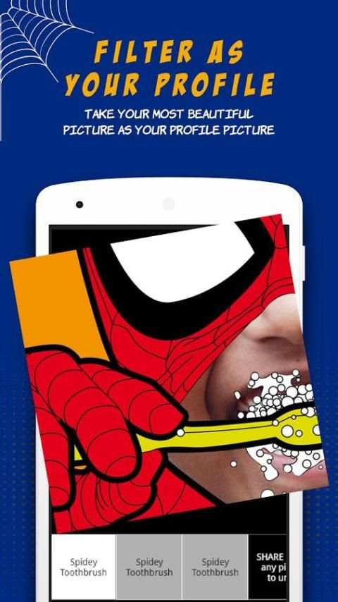 Spider Homecoming Photoframe : Potoya скриншот 8