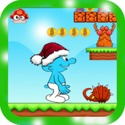 Super Adventure Of Smurfy Run иконка