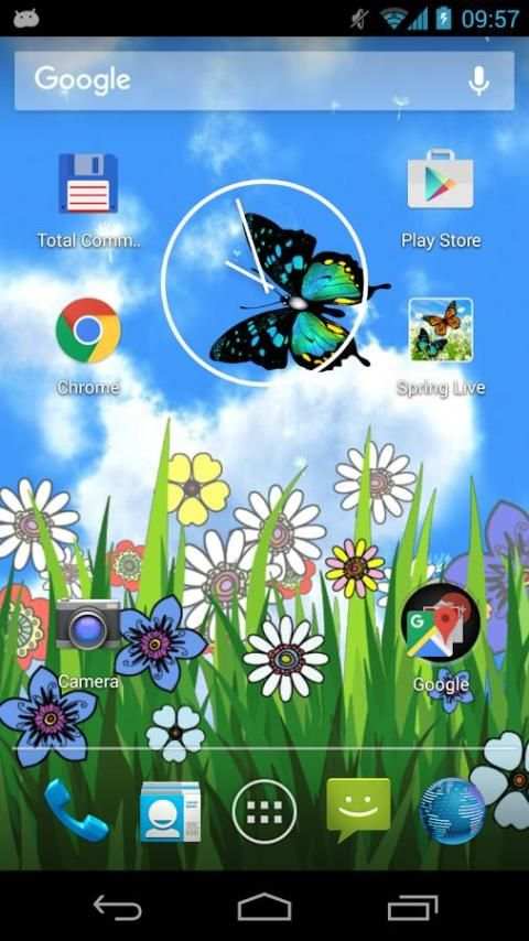 Spring Live Wallpaper 5 تصوير الشاشة