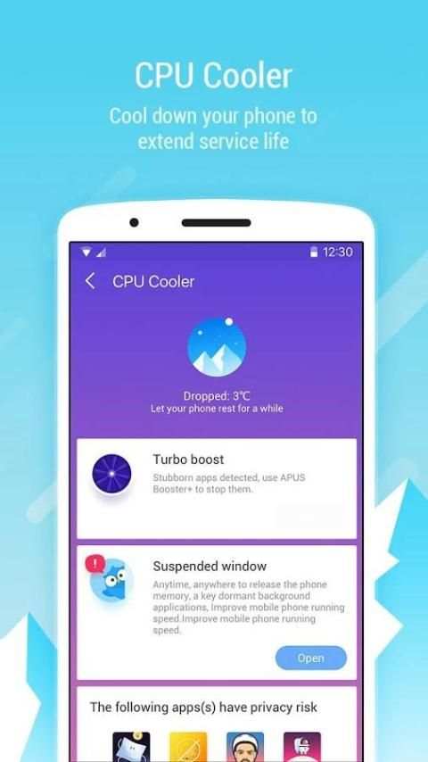 ForLazier Clean - Phone Boost, Clean, CPU cooler screenshot 3