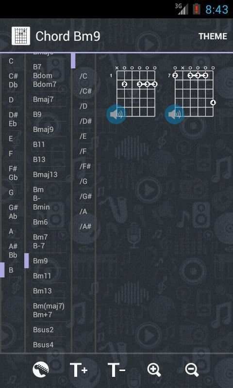 Guitar Chords Free 5 تصوير الشاشة