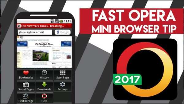 Fast Opera Mini 2017 tips screenshot 3