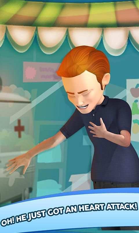 Heart Surgery Game - ER Emergency Doctor скриншот 15