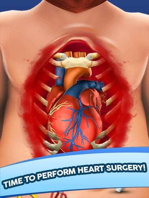 Heart Surgery Game - ER Emergency Doctor скриншот 7