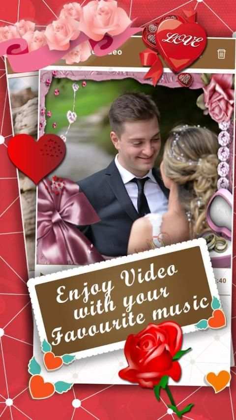 Wedding Photo To Video Maker screenshot 1