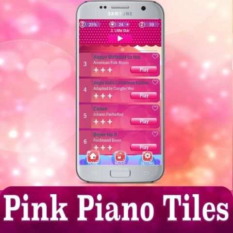 Pink Piano Tiles screenshot 8