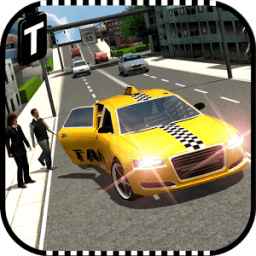 ikon Modern Taxi Driving 3D