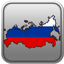 Map of Russia أيقونة