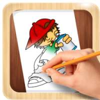 How to Draw Graffiti Characters