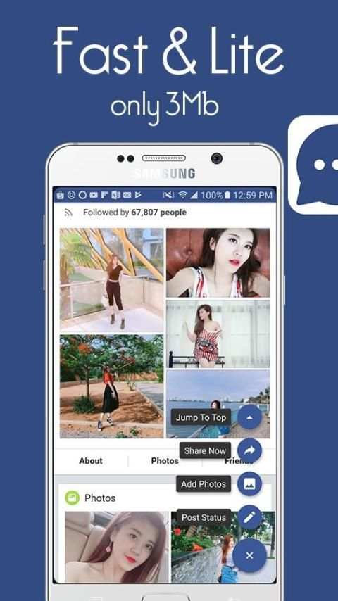 Social Messenger - Faster messenger screenshot 5
