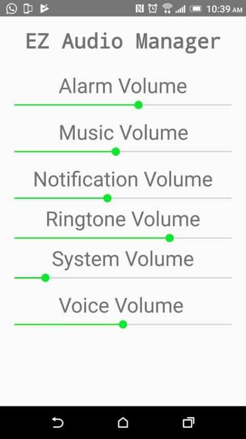 EZ Audio Manager 1 تصوير الشاشة