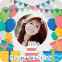 Birthday Cake Photo Frame on 9Apps