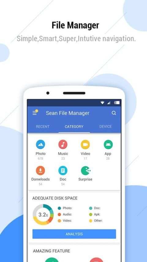 Sean File Manager - Explore, Clean & Transfer screenshot 4