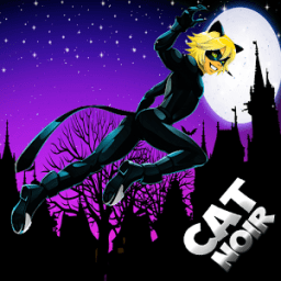 Super Cat Noir jungle أيقونة